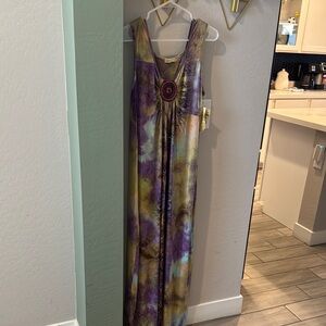 ONE WORLD Multicolor Maxi Dress
